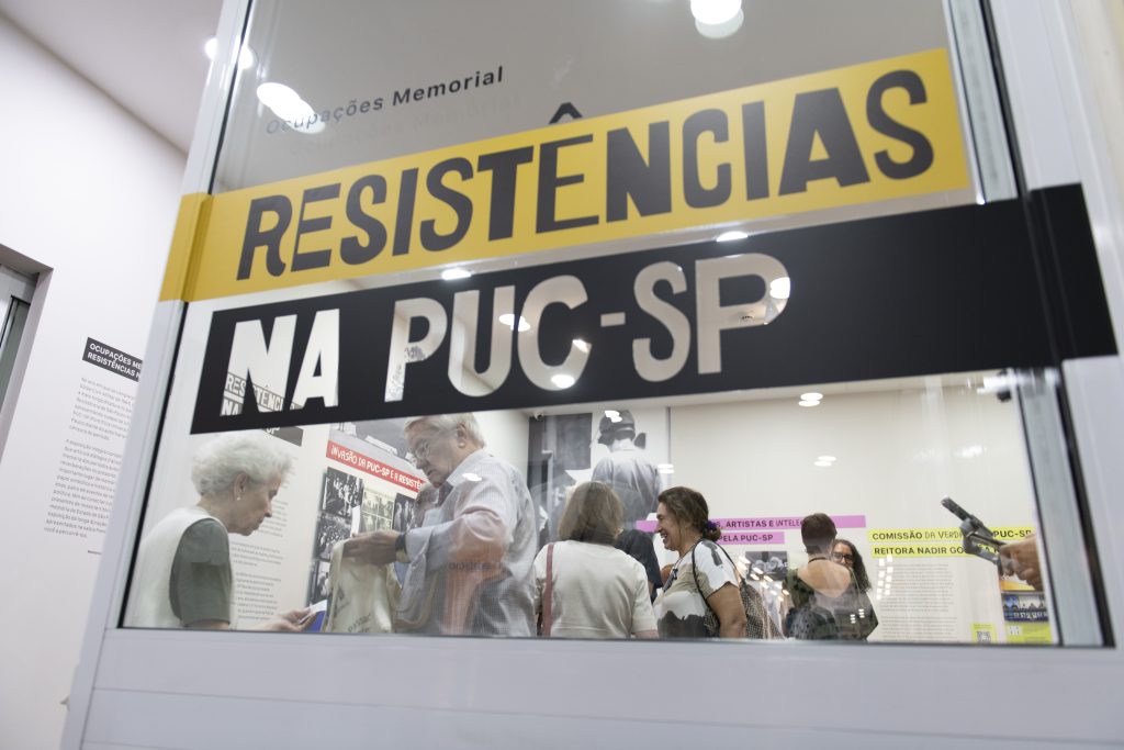 Abertura da exposição Ocupações Memorial: "Resistências na PUC-SP"