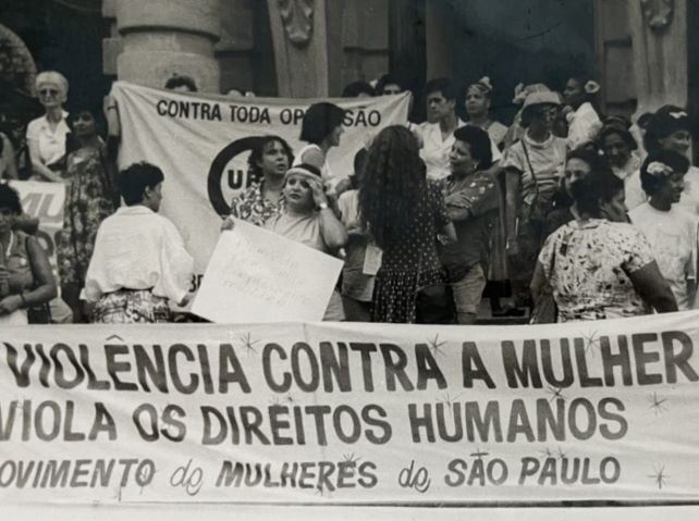 Foto histórica de Manifestação