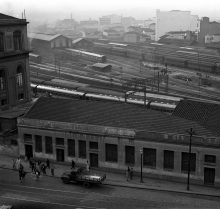 Foto histórica da estação da Luz